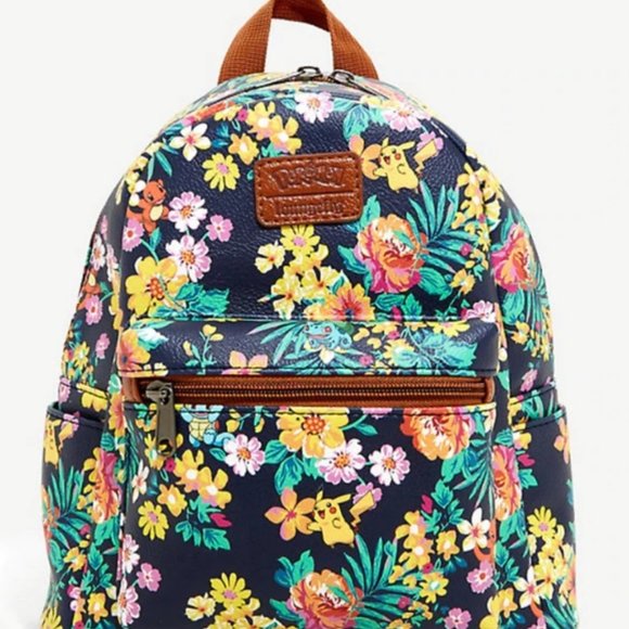 Loungefly Handbags - Loungefly Pokemon Mini Backpack Pikachu Floral